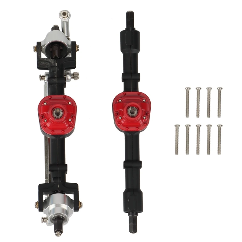 

MN99S Front & Rear Bridge Axle for MN D90 D91 D96 D99S MN-90 MN99S 1/12 RC Car Upgrade Parts Accessories