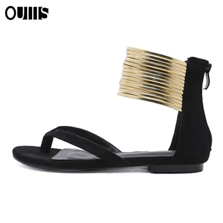 

Flat toe fashion ladies sandals