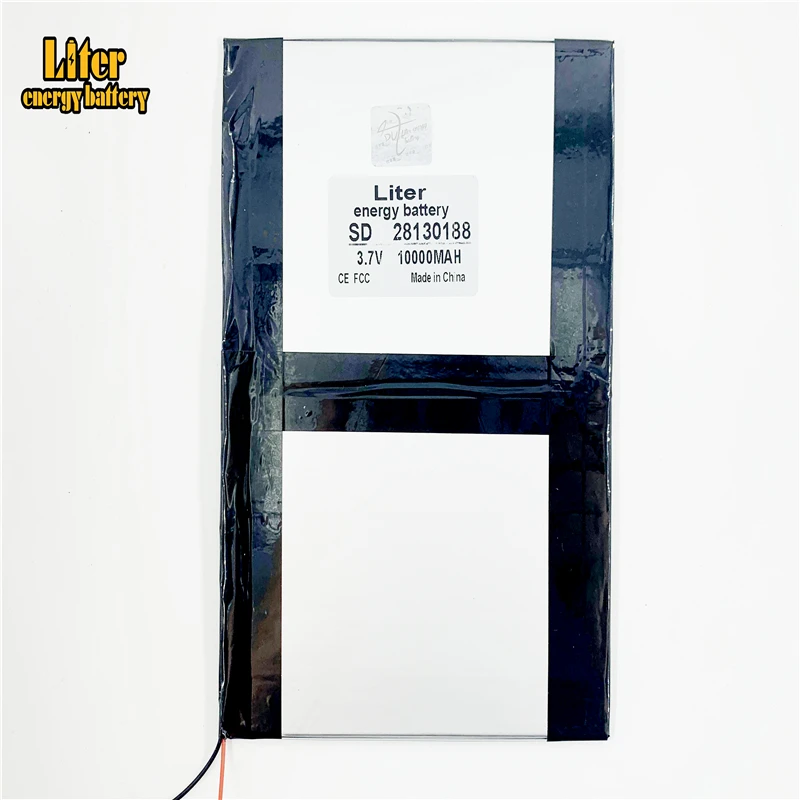 Литий-ионный аккумулятор 28*130*188 3 7 V 10000mah