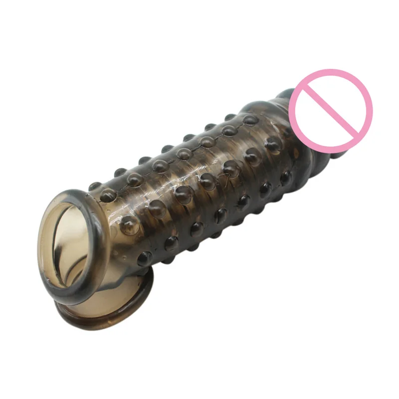 Мужской многоразовые насадки на пенис рукав яичка бондаж петух удлинитель