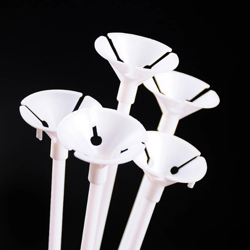 10 шт./лот белый Цвет утолщение Новый Материал шар стержень Поддержка держатели