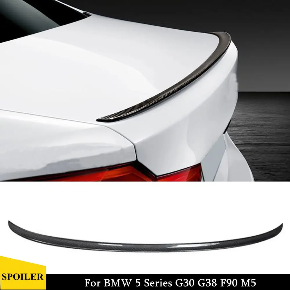 Задний спойлер из углеродного волокна крылья багажника для BMW 5 серии G30 G38 F90 M5 530i