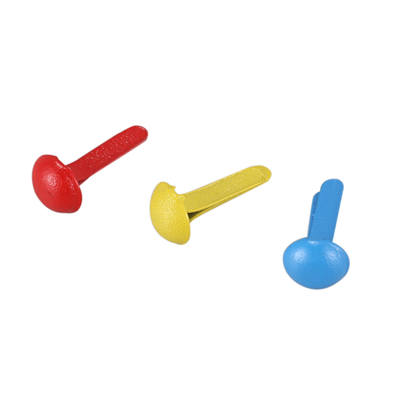 Набор из 200 мини парижанских крепежных деталей многоцветные бумажные