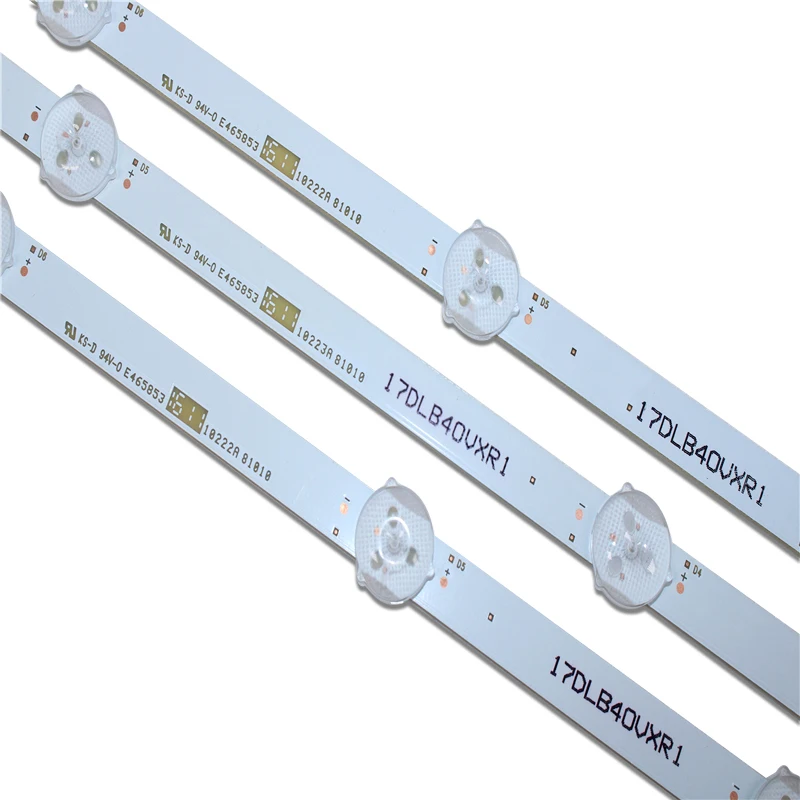 new 30pcs LED Lamp strip 17DLB40VXR1 LB40017 V0_05_38S for Bush VES400UNDS-2D-N11 VES400UNDS-2D-N12 Toshiba 40L3653DB 40L1653DB |