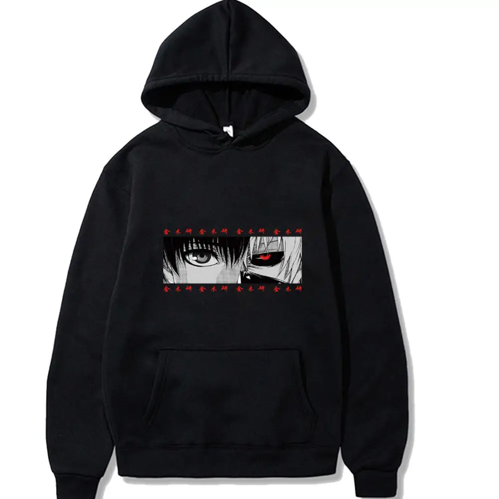 

Tokyo Ghoul Hoodie Anime Harajuku Streetwear Pullover Spring and Autumn Long Sleeves Warm Fleece Unisex Sweatshirt Hoody COTTON
