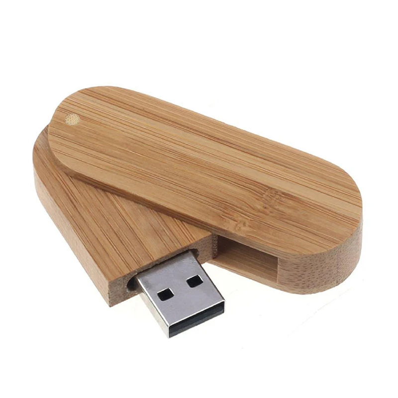 

Rotating wooden USB 2.0 Flash Storage High-speed Memory Stick