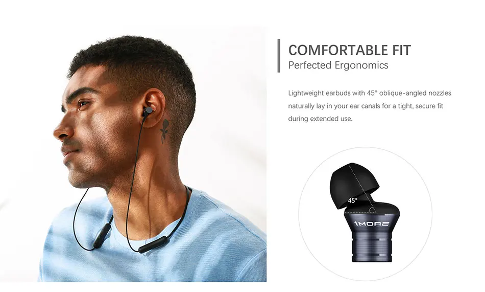 1 еще E1028BT Piston Fit Bluetooth 5,0 наушники-вкладыши, вкладыши с микрофоном Дистанционного Управления водонепроницаемые прочные эргономичные удобные наушники