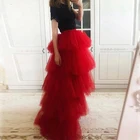 Юбка-пачка Женская длинная из фатина, с эластичной талией