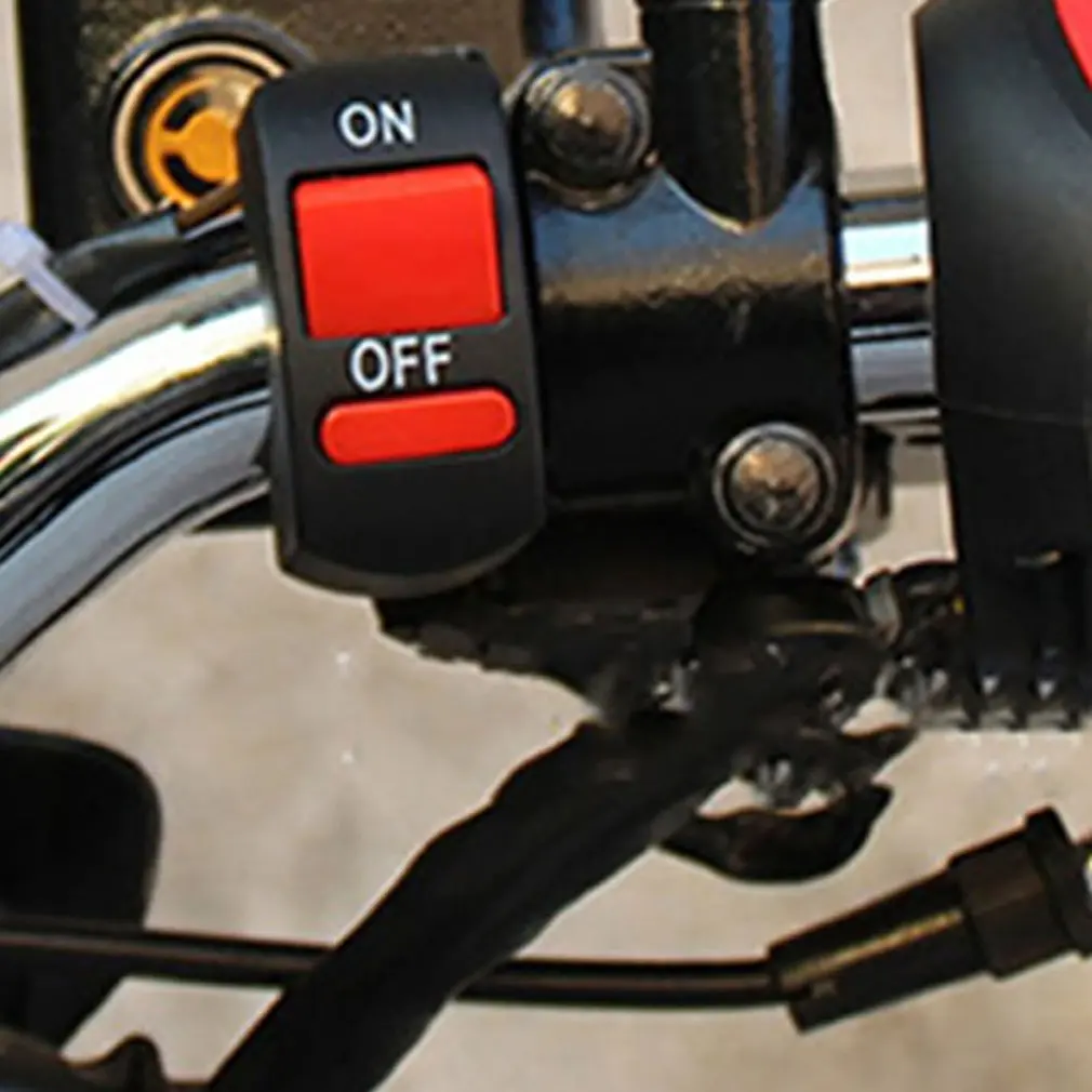 New Universal Off-Road Motorcycle Electric Starter Handlebar Start & stop Button Durable Power Start-Up Switch | Автомобили и