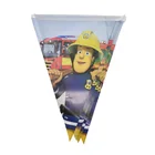 1 шт.лот баннеры для тематической вечеринки Fireman Sam тематические украшения для дня рождения вечеринки Fireman Sam праздвечерние чные флаги baby shower товары для вечерние ринки