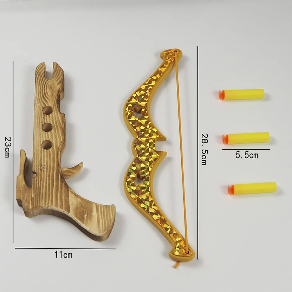 

Practical Jokes Mini Launcher Toys Soft Bullet Gun Decompress Creative Toy Wire Bowstring Classic Collection Toys Gifts Kids Toy