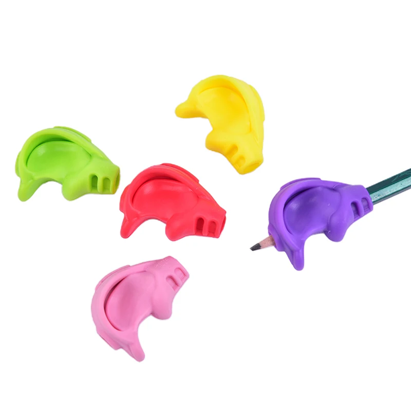 

2 шт. ручка карандаш для студентов силиконовый карандаш ручка держатель практическое устройство для коррекции обучения канцелярские прина...