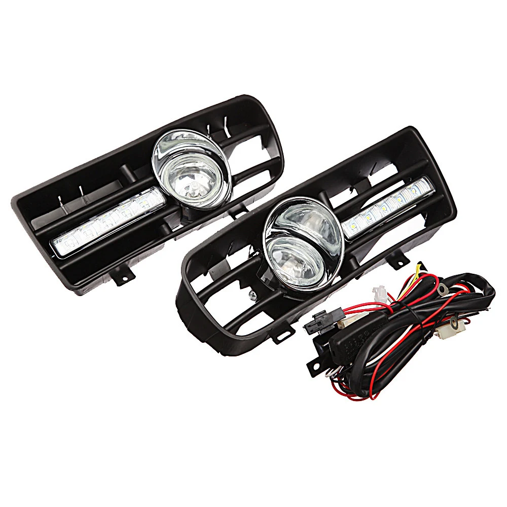 1 пара автомобильные аксессуары переднего бампера ниже решетки Дневной