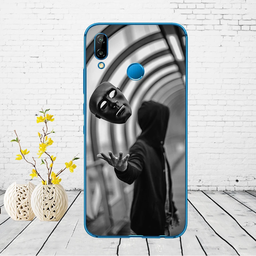 Huawei P20 Lite чехол 5,84 дюйма huawei P20 Lite мягкая резина, термопластичный полиуретан силиконовый чехол для телефона huawei P20 Lite чехол для сумки - Color: G28