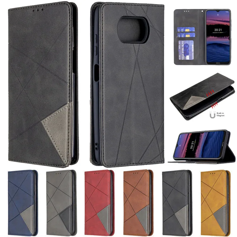 

Чехол-книжка для Xiaomi Mi Poco X3/X3 Pro, кожаный