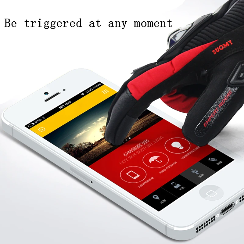 Guantes moto Luvas rcycle перчатки водонепроницаемые ветрозащитные зимние теплые сенсорный