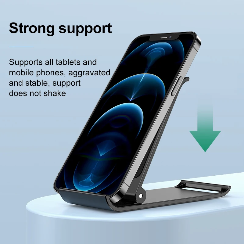 kuulaa desktop holder tablet pc mobile phone stand for ipad iphone samsung xiaomi portable foldable stand plastic bracket free global shipping