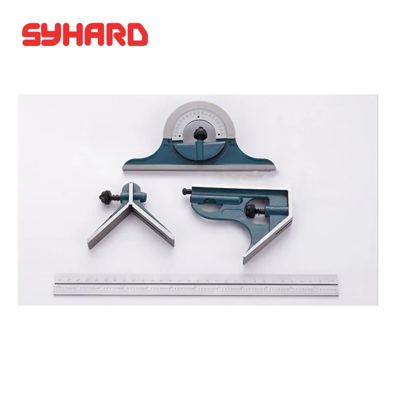 180 градусов комбинированная угловая линейка многофункциональная квадратная для