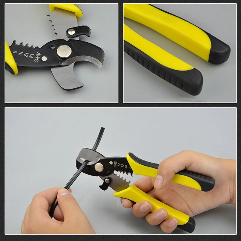 Многофункциональные щипцы для зачистки проводов ручные Обжимные инструменты