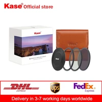 kase wolverine magnetic circular polarizer mcuv nd64 lens cap filter bag kit