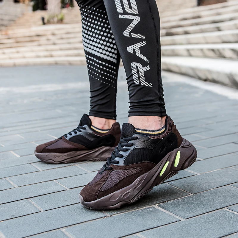 Мужская повседневная обувь Осенние удобные кроссовки на платформе Уличная