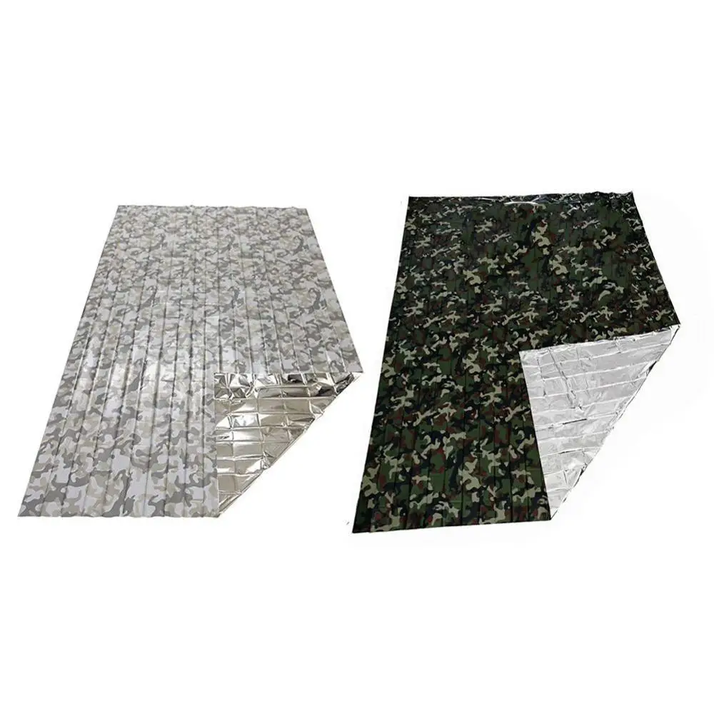 Уличное камуфляжное одеяло для кемпинга аварийное джунглей теплоизоляционное