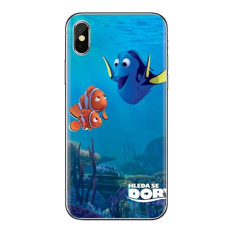 For iPod Touch Apple iPhone 4 4S 5 5S SE 5C 6 6S 7 8 X XR XS Plus MAX Transparent TPU Cases Covers movie Finding Oscar wallpaper |