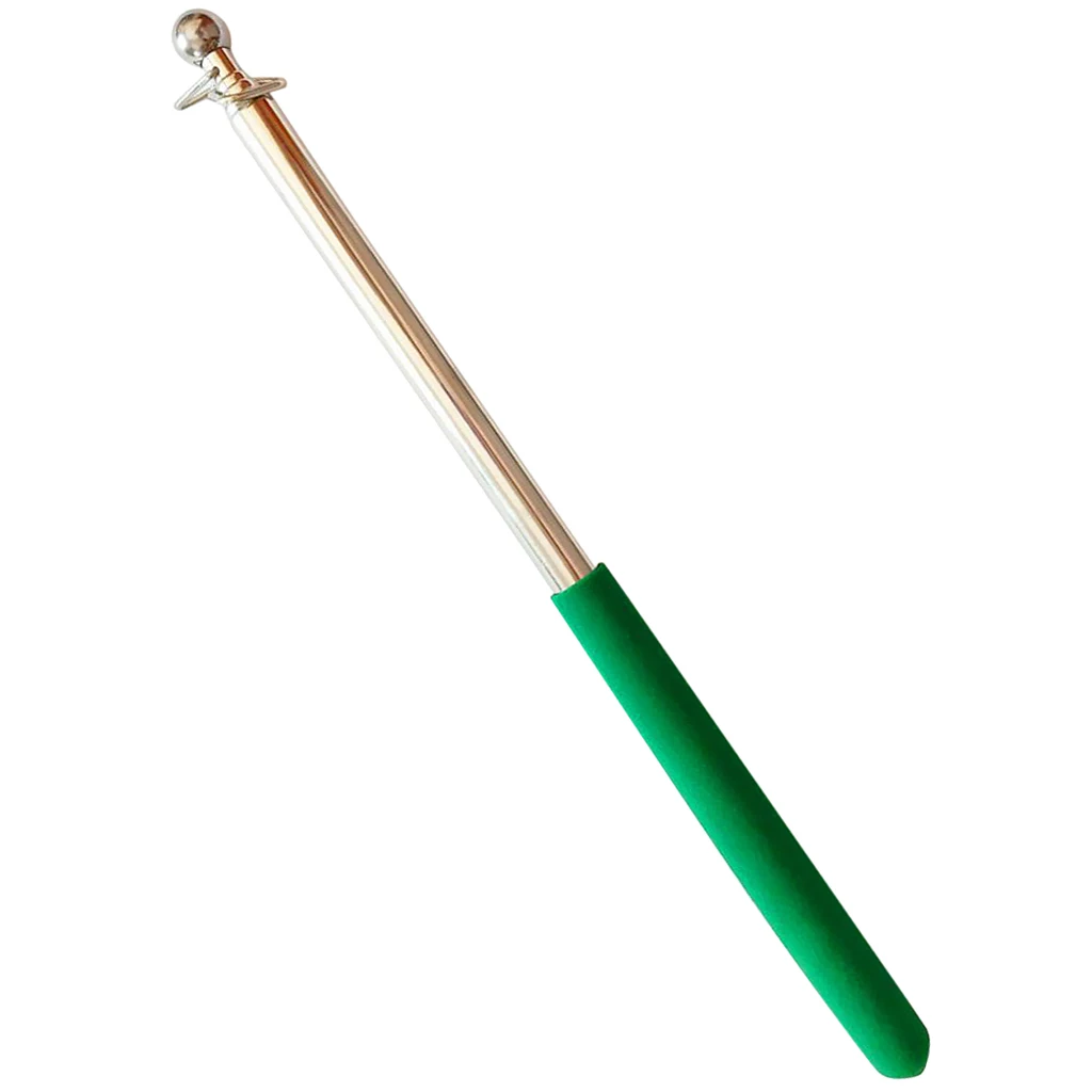 1 м телескопическая Нержавеющая сталь флагшток руководство полюс для школы