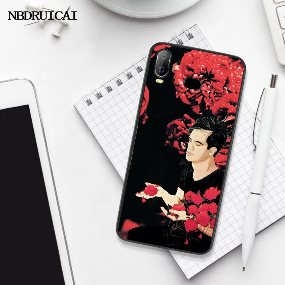 NBDRUICAI Panic At The Disco Bands черный ТПУ мягкий резиновый чехол для телефона Samsung A10 A20 A30 A40 A50