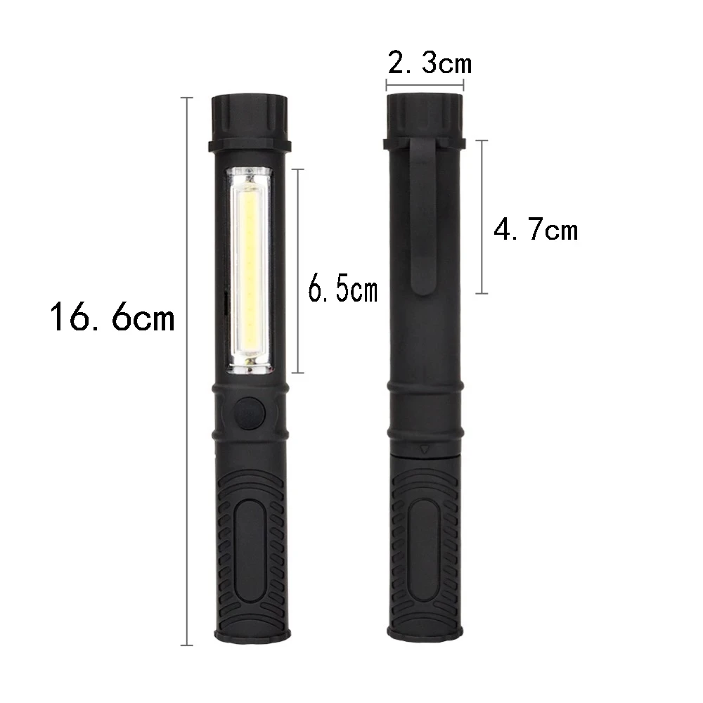 Многофункциональный LED COB вспышка светильник мини ручка работы инспекции горелки