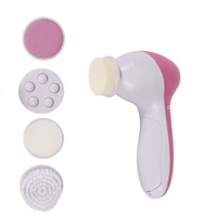 5 in 1 electric facial cleanser wash face cleaning machine pore cleaner body cleansing massage mini skin beauty massager brush