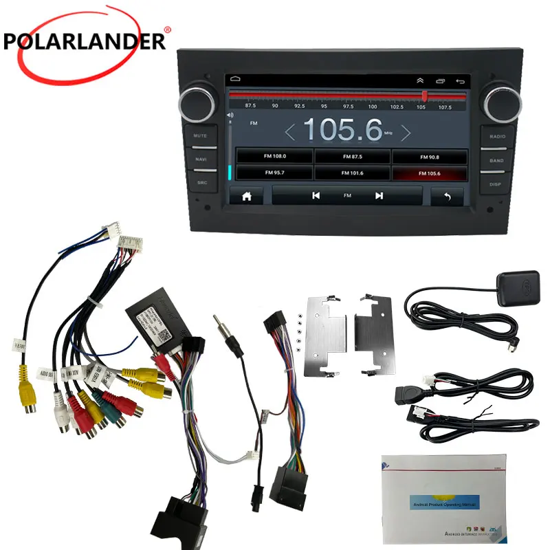 

Car Radio 2 Din Android 9.1 1G +16G Bluetooth Touch Screen Multimedia Player Stereo GPS Navigation WIFI 2.5D IPS 7 Inch For Opel