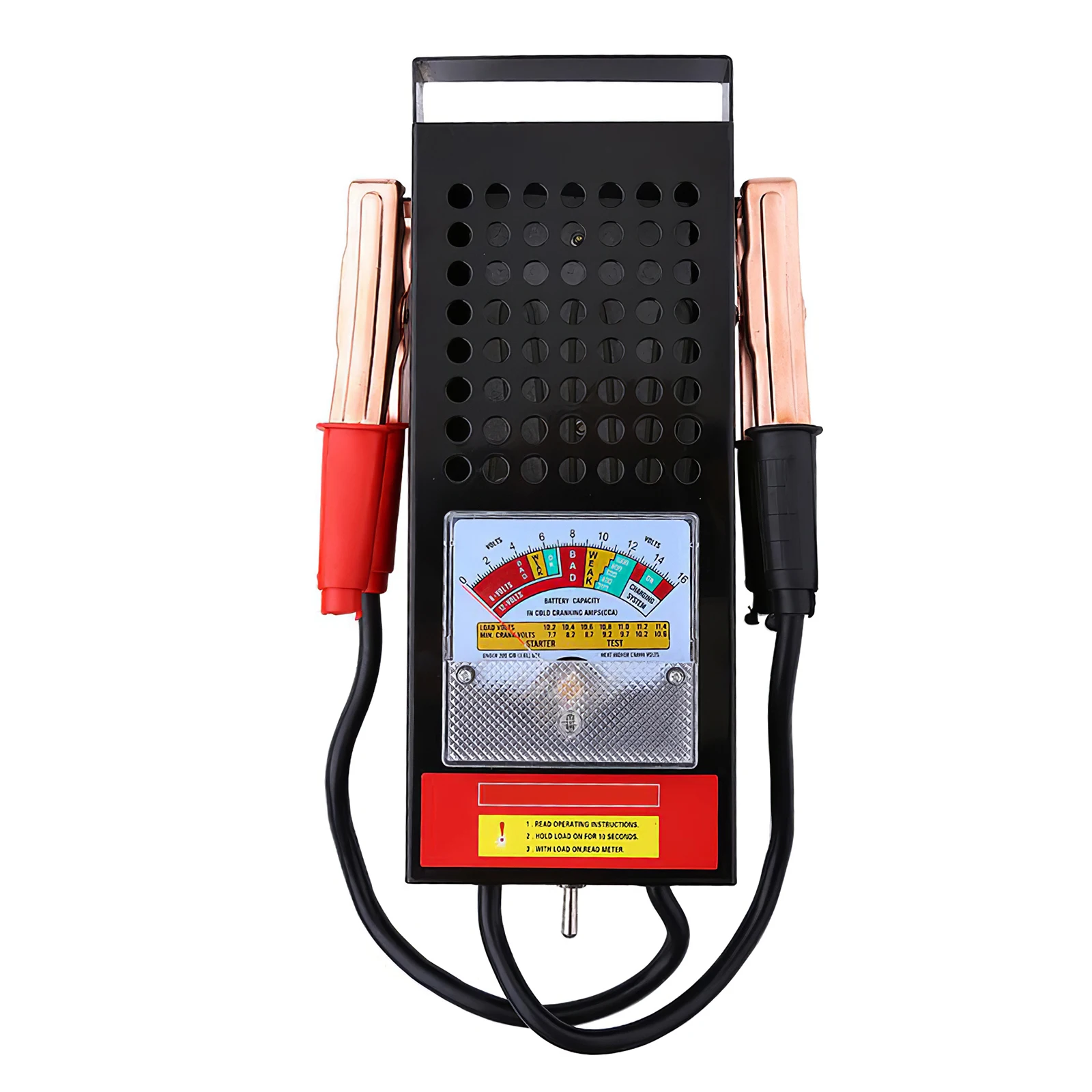 

Тестер автомобильного аккумулятора, вольтметр-анализатор нагрузки, 12 В, 100 А