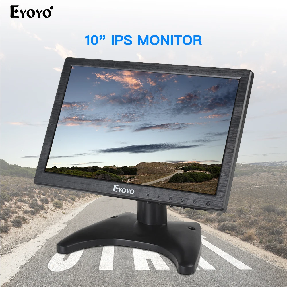 Eyoyo C711 1280*800 ips 10 ЖК HD сенсорный экран монитор компьютер ПК видео в безопасности с