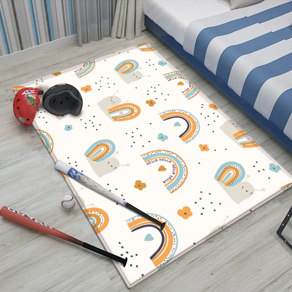 

Ковер фланелевый нескользящий с рисунком животных для детей