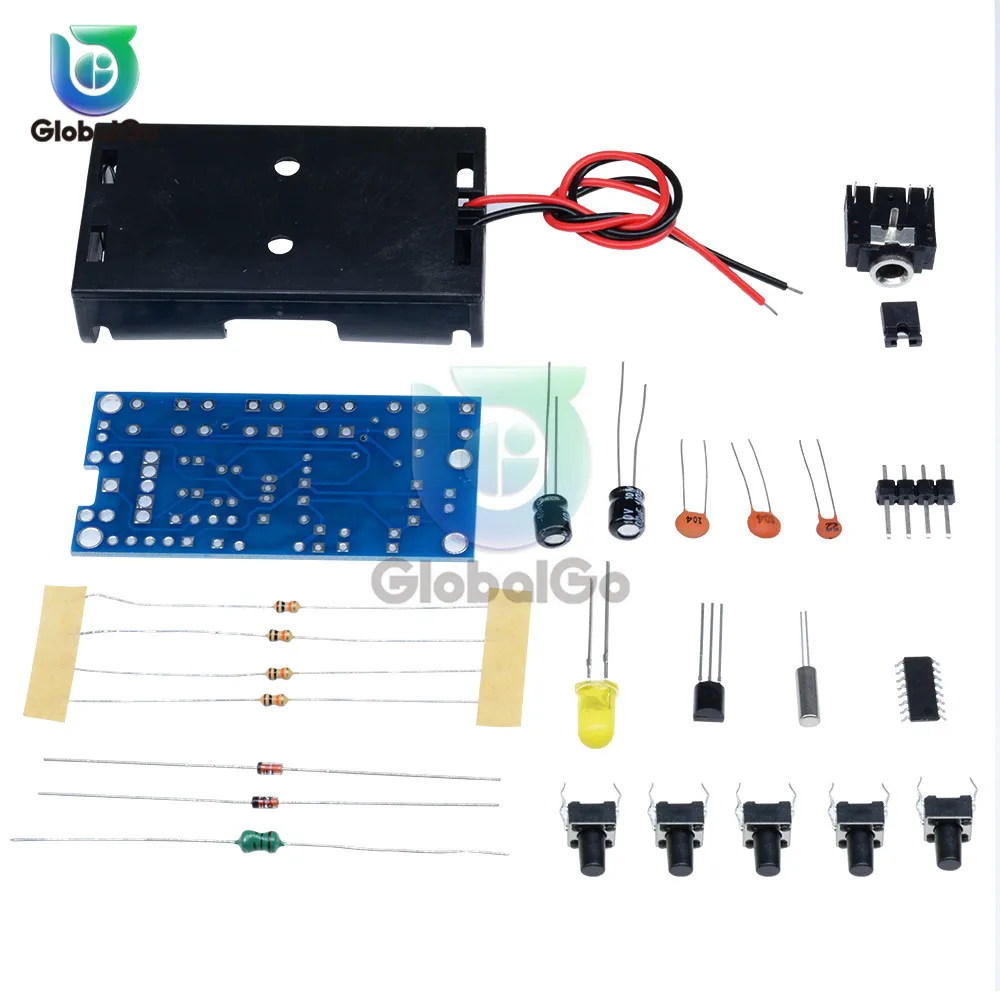 FM беспроводной стерео радиоприемник Модуль PCB DIY электронные наборы 76 МГц-108 МГц DC