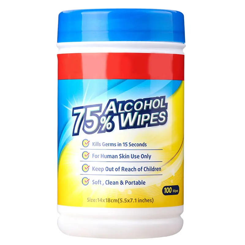 

100 Count/Bucket Wet Wipes Skin-Friendly Effective Cleaning Home Travel Wipes K888