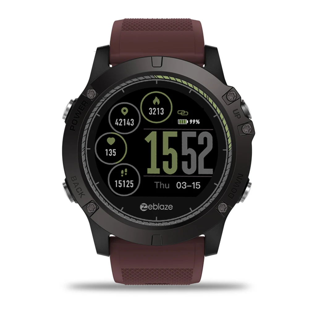 Zeblaze VIBE 3 HR спортивные Bluetooth смарт часы монитор сердечного ритма шагомер Smartwatch цифровые наручные часы для мужчин для IOS Android