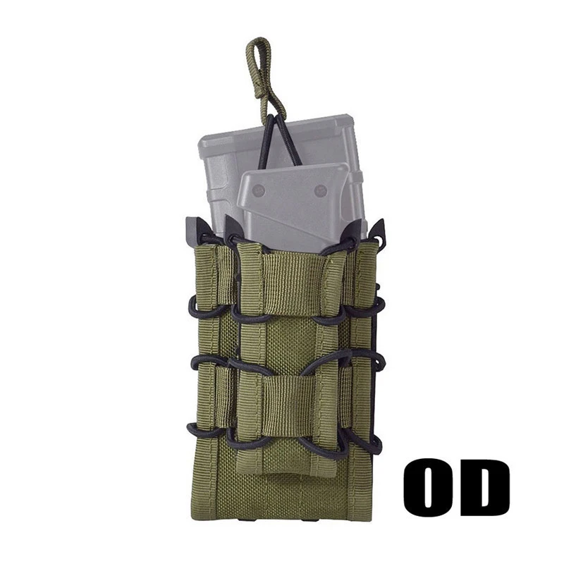 FMA тактические сумки для магазина двойная Магнитная Пистолетная винтовка сумка M4