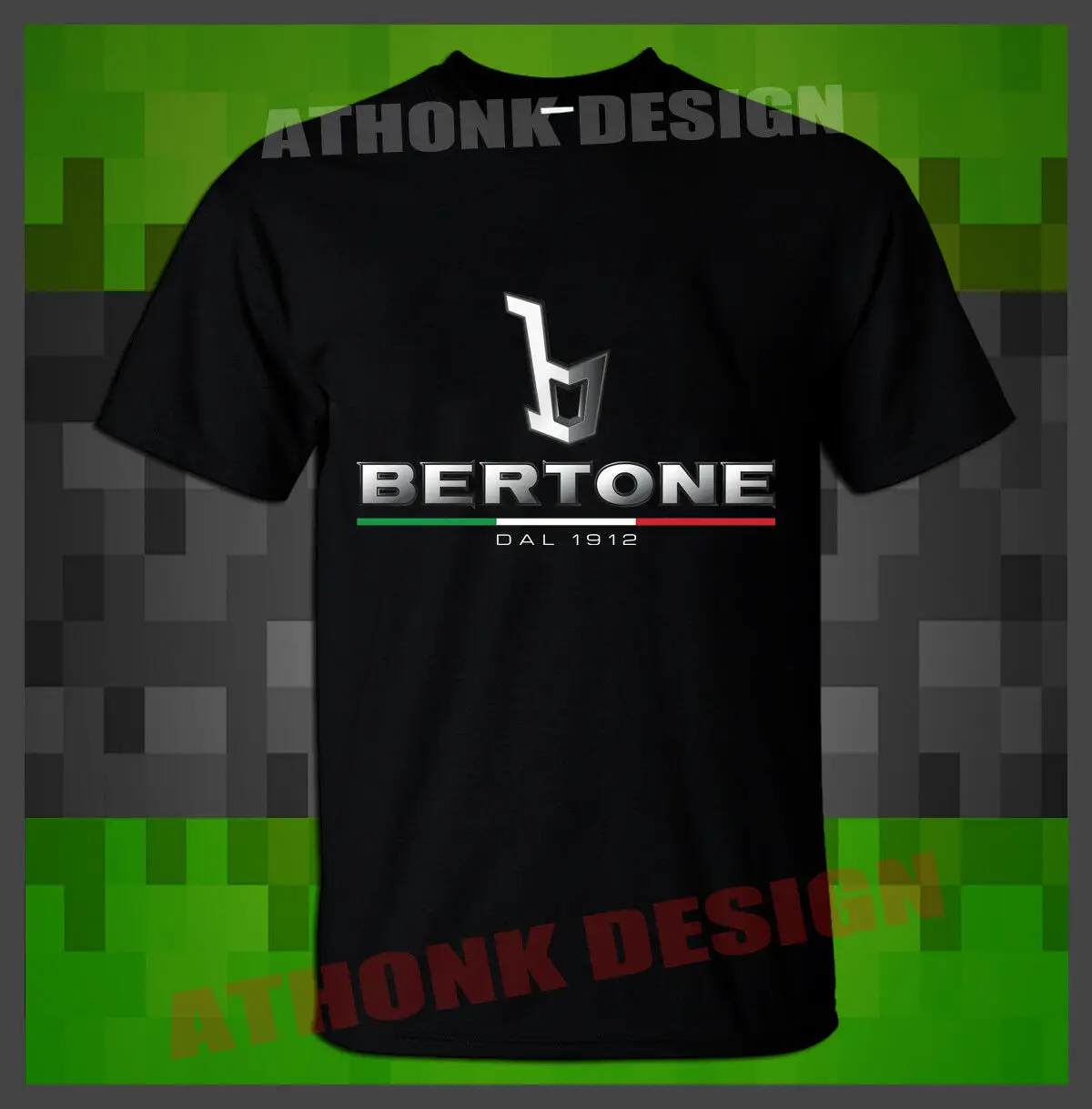 Футболка Fiat Bertone Fiat X1/9 моторная Спортивная футболка