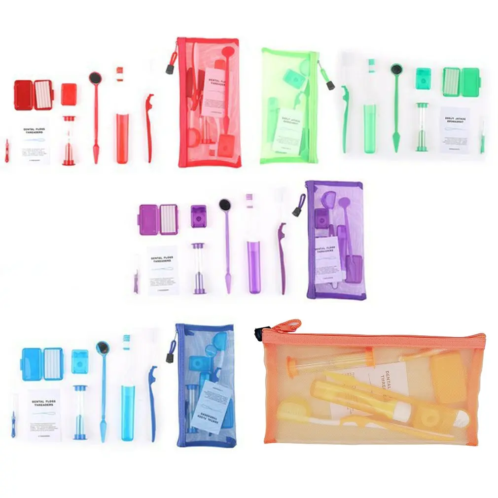 

7pcs/set Orthodontic Care Oral Products Orthodontic Mouth Cleaning Devices Oral Hygiene Tools Kits For Adults