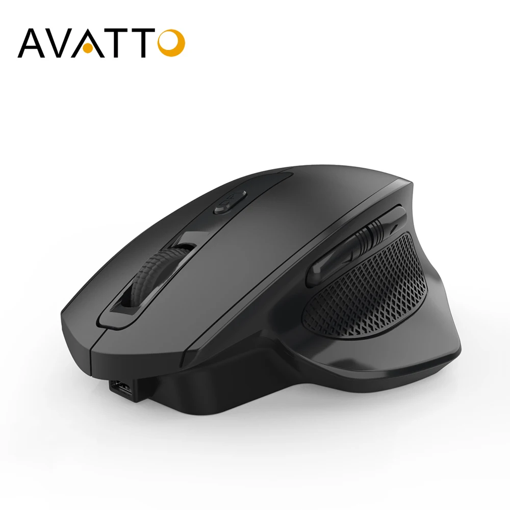 Мышь AVATTO беспроводная аккумуляторная 2 4 ГГц 2400DPI | Компьютеры и офис