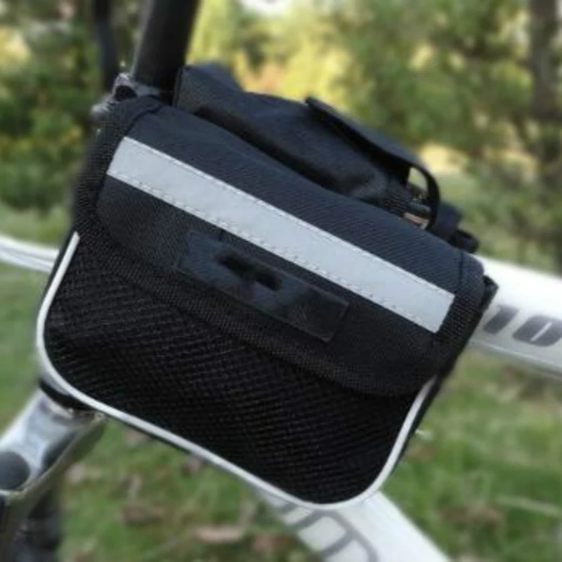 

Bike Tube Frame Bag Waterproof Large Capacity Bicycle Front Frame Bag Cycling Accessories Pack for Mountain Bike YA88