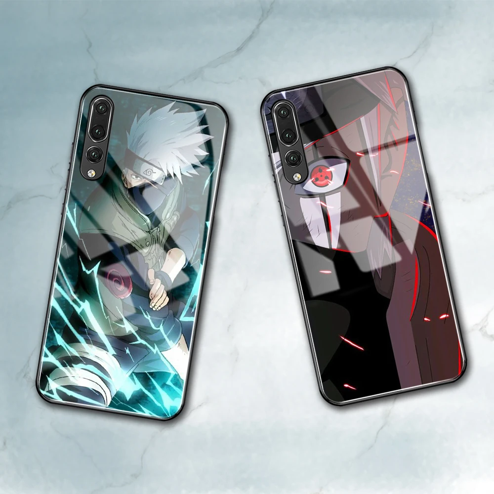FinderCase для Huawei P10 чехол Наруто Какаси из закаленного стекла Mate 9 10 Pro P20 Honor V9 V10 Play Nova