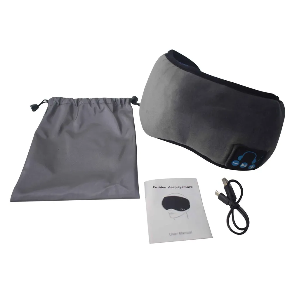 Беспроводная Bluetooth-маска для сна музыкальные очки затенение моющаяся