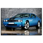 Dodge Challenger мышечный автомобиль плакат настенное искусство холст печать для домашнего декора DIY рамка транспортное средство холст живопись