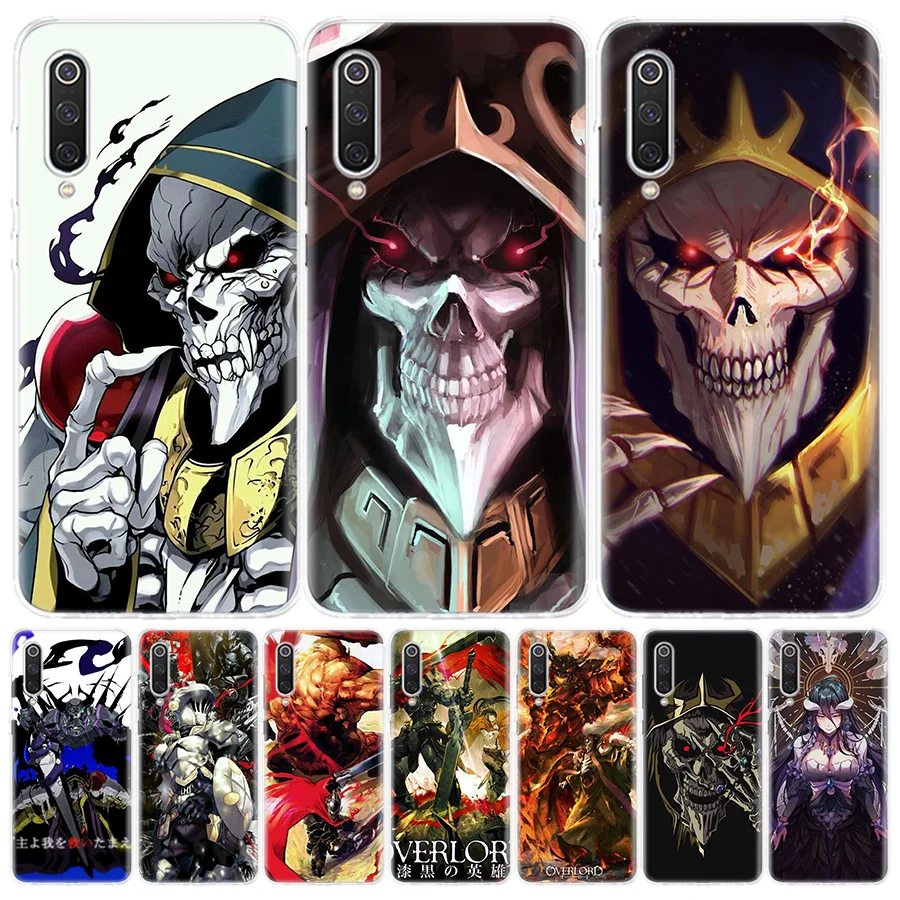 

Overlord III 3 Silicon Call Phone Case For Xiaomi Redmi Note 10 Pro 11 9 10S 8 9S 11S 11T 8T 7 9A 9C 9T 7A 8A Cover Coque