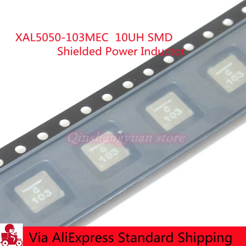 

20PCS/Lot XAL5050-103MEC XAL5050-103 XAL5050 103 10UH SMD Shielded Power Inductor