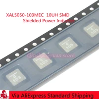 20pcslot xal5050 103mec xal5050 103 xal5050 103 10uh smd shielded power inductor