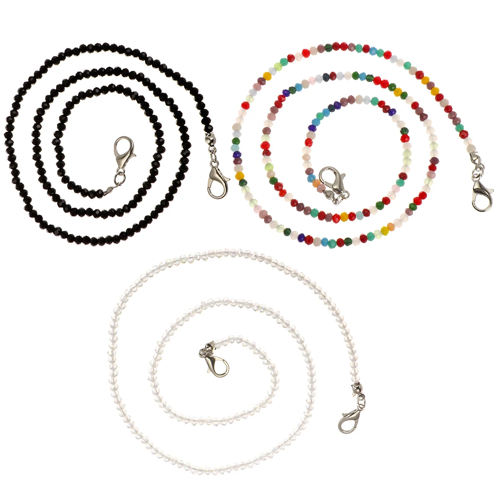 1 шт. новинка маска для лица ремешки очков держатель шнура удлинитель кристальная